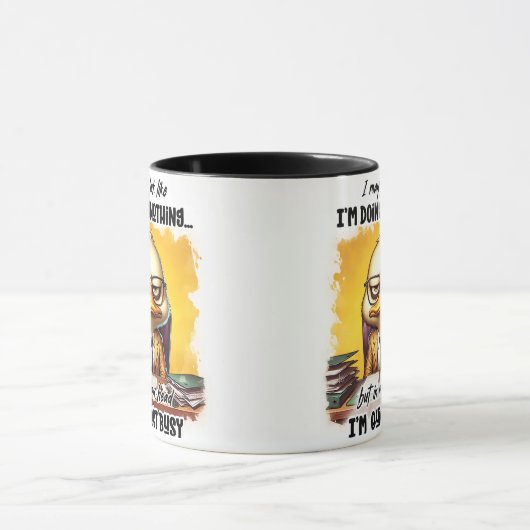 Fügen Sie Lach zu Ihrer Tasse für den Arbeitsallta (Zentrum)