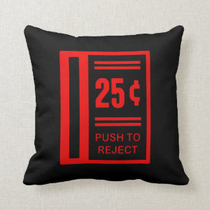 Fügen Sie Münze ein, um Säulengang-Videospiel z Kissen