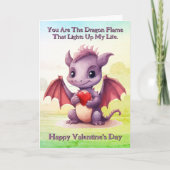 Fügen Sie Namen hinzu, Sie sind die Drachenflame,  Karte (Vorderseite)