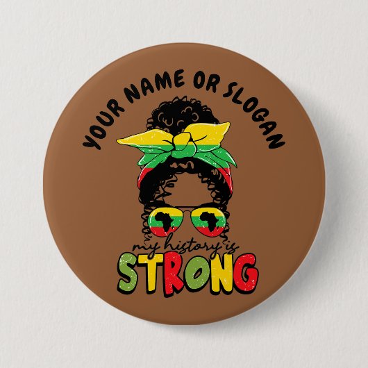 Fügen Sie Namen oder Text hinzu, mein Verlauf ist  Button (Vorderseite)