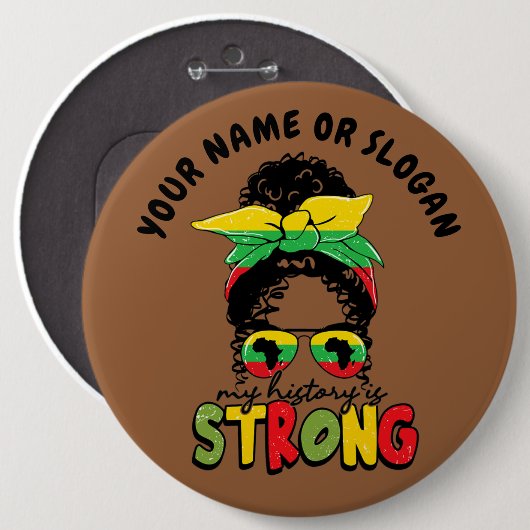 Fügen Sie Namen oder Text hinzu, mein Verlauf ist  Button (Vorne & Hinten)