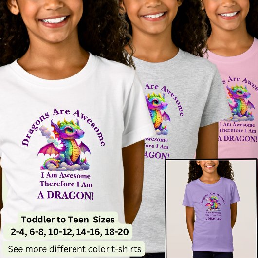 Fügen Sie Namenstext hinzu, Drachen sind Phantasti T-Shirt