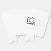 Fügen Sie Personalisiertes Foto Hochzeit Modernes  Geschenkschachtel (Ungeklappt)