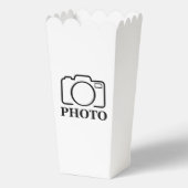 Fügen Sie Personalisiertes Foto Hochzeit Modernes  Geschenkschachtel (Vorderseite)