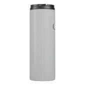 Fügen Sie q r-Code hinzu und scannen Sie diesen hi Thermosbecher (Rückseite)