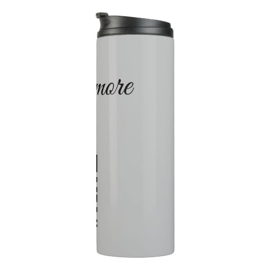 Fügen Sie q r-Code hinzu und scannen Sie diesen hi Thermosbecher (Nach rechts gedreht)