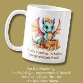 Fügen Sie Text hinzu, nicht den Wohlstand von Gebä Kaffeetasse