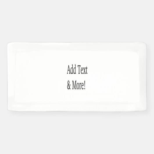 Fügen Sie Text & Mehr hinzu! Individualisieren Sie Banner (Horizontal)