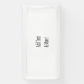 Fügen Sie Text & Mehr hinzu! Individualisieren Sie Banner (Vertikal)