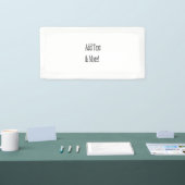 Fügen Sie Text & Mehr hinzu! Individualisieren Sie Banner (Messe)