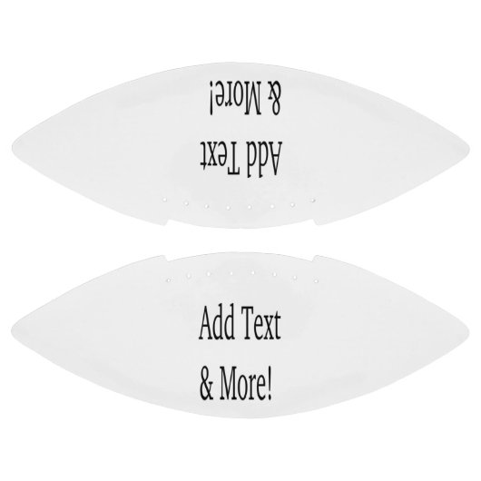 Fügen Sie Text & Mehr hinzu! Individualisieren Sie Football (Paneele)