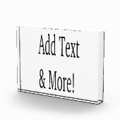 Fügen Sie Text & Mehr hinzu! Individualisieren Sie Fotoblock (Rechts)