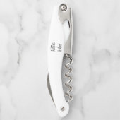 Fügen Sie Text & Mehr hinzu! Individualisieren Sie Kellnermesser (Rückseite)