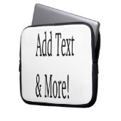 Fügen Sie Text & Mehr hinzu! Individualisieren Sie Laptopschutzhülle (Vorderseite Links)