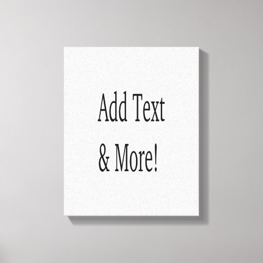 Fügen Sie Text & Mehr hinzu! Individualisieren Sie Leinwanddruck (Vorderseite)