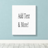 Fügen Sie Text & Mehr hinzu! Individualisieren Sie Leinwanddruck (Insitu (Holzboden))
