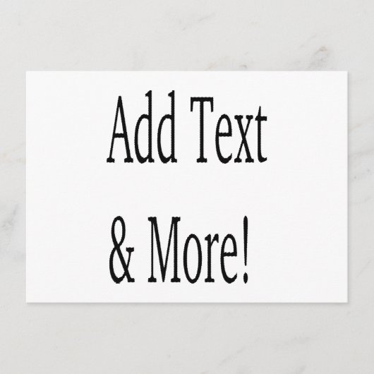Fügen Sie Text & Mehr hinzu! Individualisieren Sie Menükarte (Vorderseite)