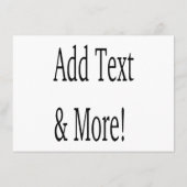 Fügen Sie Text & Mehr hinzu! Individualisieren Sie Menükarte (Rückseite)