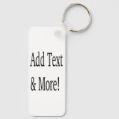Fügen Sie Text & Mehr hinzu! Individualisieren Sie Schlüsselanhänger (Rückseite)