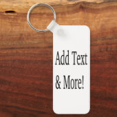 Fügen Sie Text & Mehr hinzu! Individualisieren Sie Schlüsselanhänger (Vorderseite)