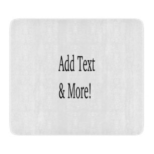 Fügen Sie Text & Mehr hinzu! Individualisieren Sie Schneidebrett