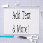 Fügen Sie Text & Mehr hinzu! Individualisieren Sie Seidenpapier (Handwerk)