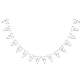 Fügen Sie Text & Mehr hinzu! Individualisieren Sie Wimpelkette (Alle)