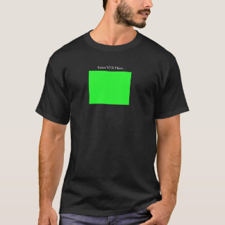 "Fügen Sie VFX" Spaß-Shirt hier redigierend ein T-Shirt