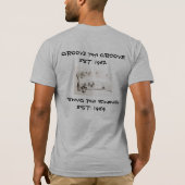 Fugen zum Schwingen T - Shirt (Rückseite)