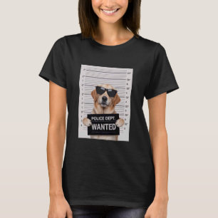 Fugendfoto-Stil Kunst Golden Retriever GR Hund Gol T-Shirt