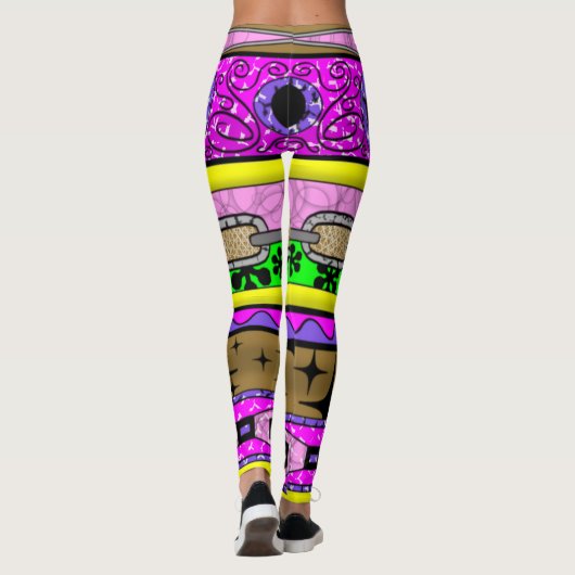 Fuggy my way leggings (Rückseite)