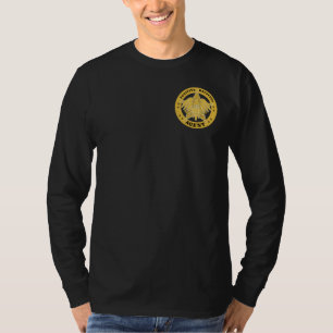 FUGITIVE ERHOLUNG AGENT ABZEICHEN T - Shirt