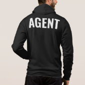 FUGITIVE ERHOLUNG AGENT Männer Fleece Zip Jogger H Hoodie (Rückseite)