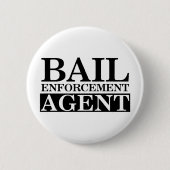 Fugitive Erholungs-Agent Button (Vorderseite)