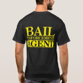 Fugitive Erholungs-Agent T-Shirt (Rückseite)