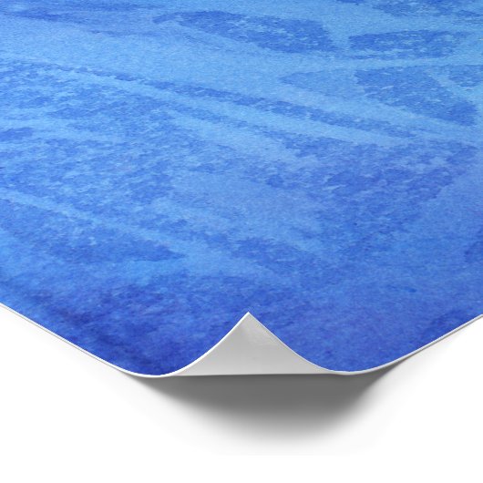 Fugley Ostrich Print Poster (Ecke)