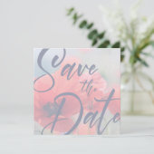 Fügt eine Save the Date Vorlage ein (Stehend Vorderseite)