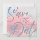 Fügt eine Save the Date Vorlage ein (Vorderseite)