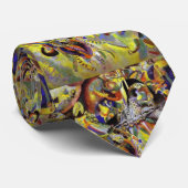 Fugue Abstrakte Malerei von Kandinsky Krawatte (Gerollt)