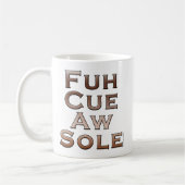 Fuh Stichwort-Aw-Sohle Kaffeetasse (Links)