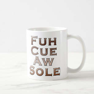 Fuh Stichwort-Aw-Sohle Kaffeetasse