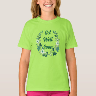 Fühl dich bald besser Blumenkranz Tee