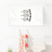 Fühl dich verhext Retro Halloween Hexen Banner (Insitu)