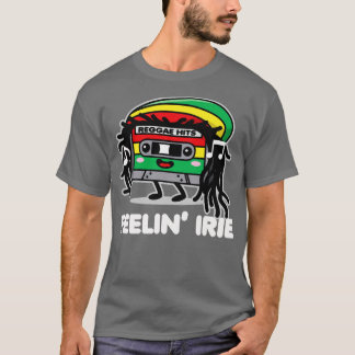 Fühl Irie Kassette Band Kawaii Reggae T-Shirt