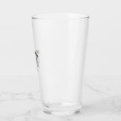 Fühl mich verhext Retro Halloween Hexen Glas (Links)