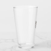Fühl mich verhext Retro Halloween Hexen Glas (Rechts)