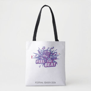 Fühle den Beat Retro Mikrofon Personalisierte Mu Tasche