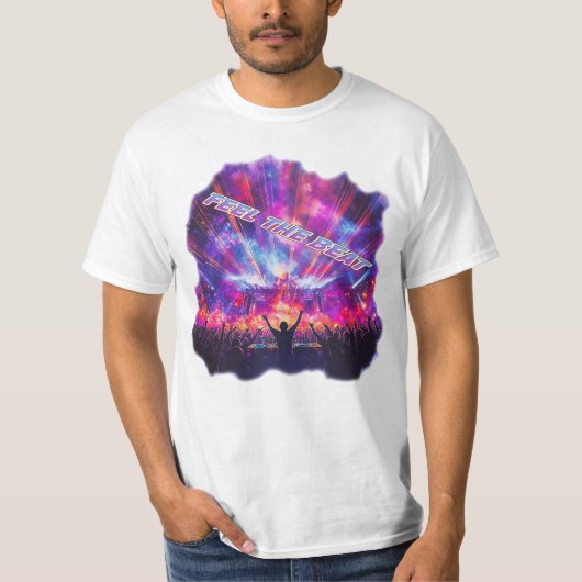 Fühle den Beat T-Shirt (Vorderseite)