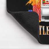 Fühle mich ein bisschen wie ein Spielautomat Glück Mousepad (Ecke)
