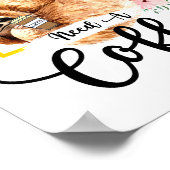 Fühle mich träge, brauche einen Kaffee Poster (Ecke)